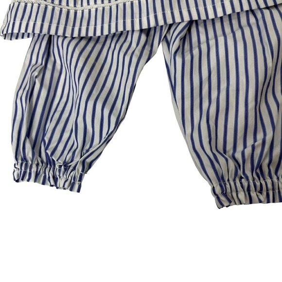 Victoria Beckman for Target Toddle Girls 2 Piece Stripped Blue Set Size 18 M - Picture 2 of 10